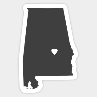 Alabama Love Sticker